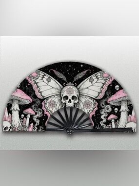 Skull & Butterfly Art fan